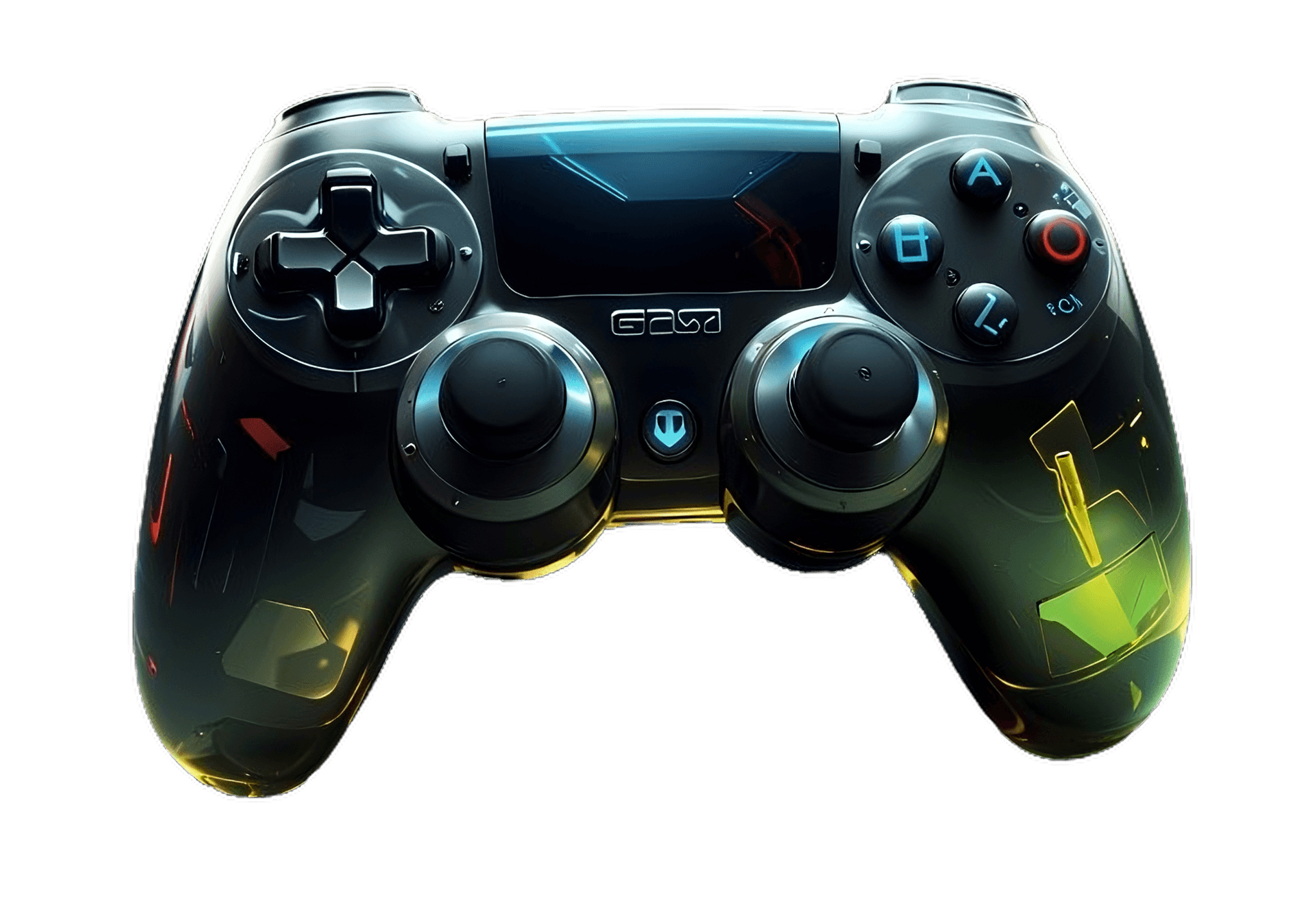 game controller with nft technology inside of it